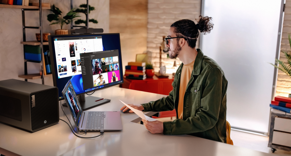 man home office
