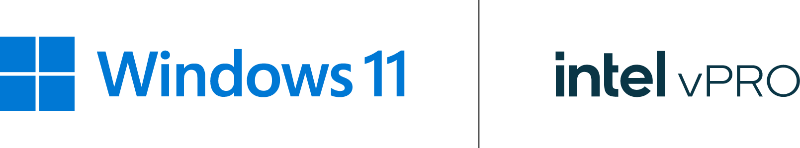 Microsoft and Intel logo